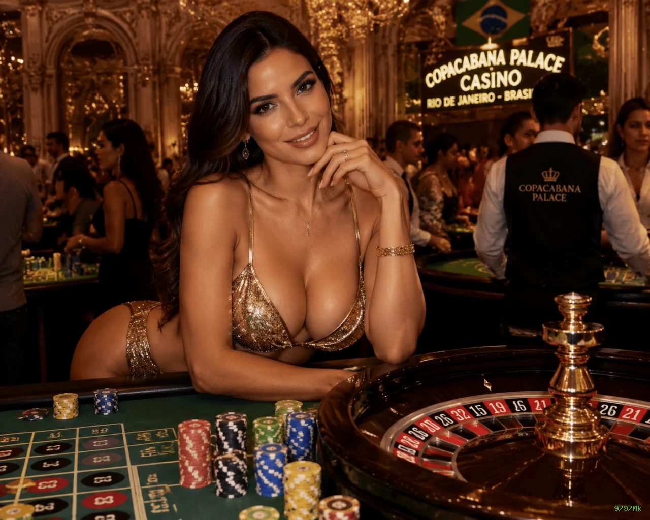 Streaming 4K no cassino ao vivo da 9797Mk
